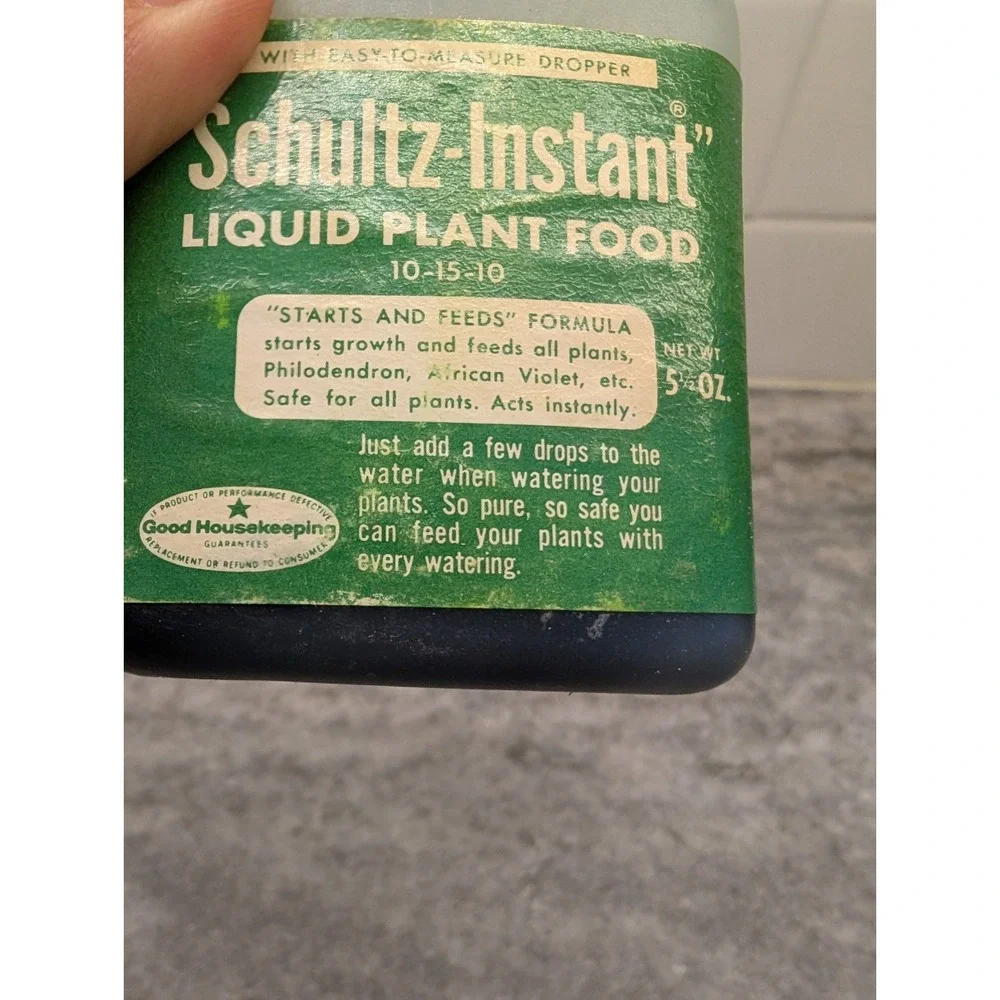 Schultz Instant All Purpose Plant Food Liquid Concentrate 5 1/2 fl with Box